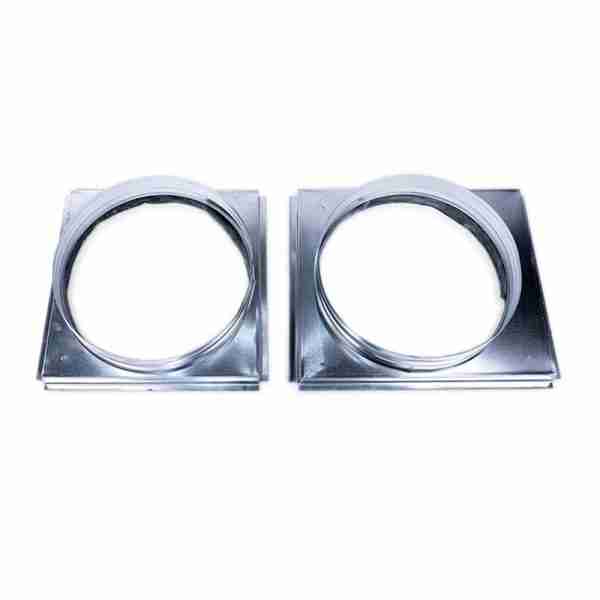 MRCOOl Horizontal Application 14" Square to Round Adapter Kit for MRCOOL 3.5-5 Ton Signature Series Package Units at Your Bargain Mart
