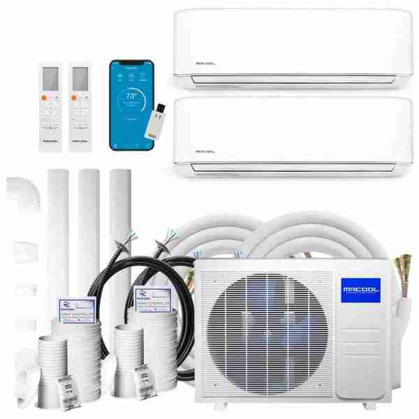 MRCOOL 18000 BTU DIY 4th Gen Multi-Zone 2-Zone 230-volt Condenser
