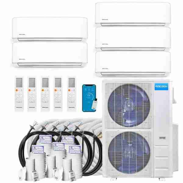 MRCOOL 48K BTU DIY 4th Gen Multi-Zone 5-Zone 230-Volt Condenser