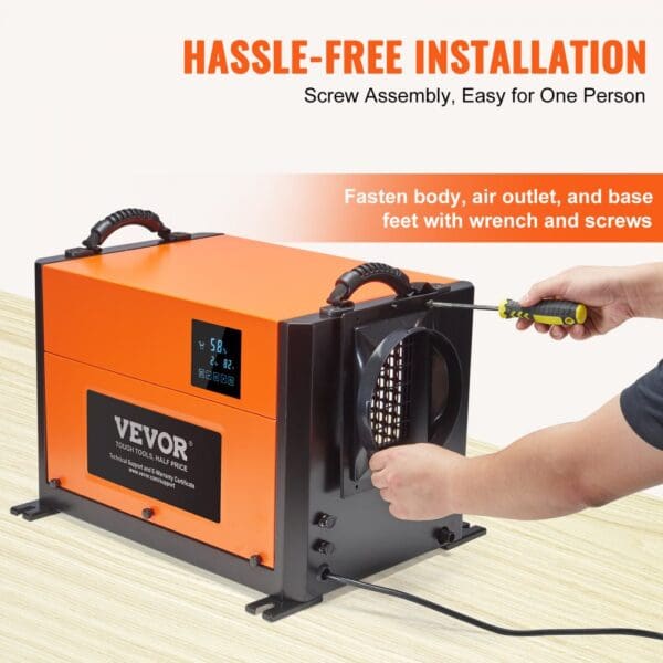 VEVOR 125 Pints Commercial Dehumidifier - Image 5