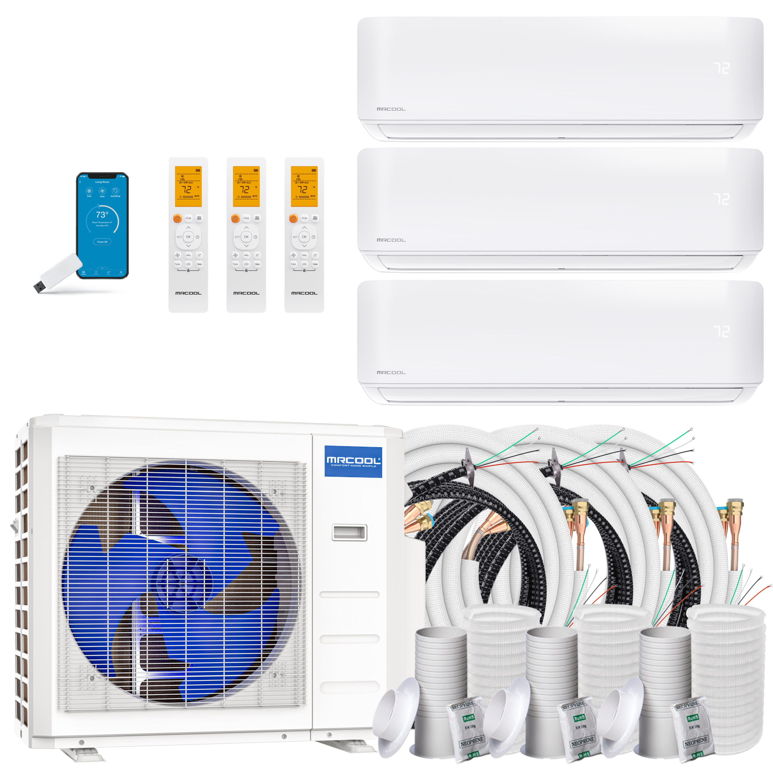 MRCOOL 18k DIY 5th Generation 3 Zone Multi-Zone Mini-Split Condenser 230v yourbargainmart.online Authorized MRCOOL Dealer | Corpus Christi TX | Your Bargain Mart 7 MRCOOL 18k DIY 5th Generation 3 Zone Multi-Zone Mini-Split Condenser 230v Out Door Units Authorized MRCOOL Dealer | Corpus Christi TX | Your Bargain Mart 7