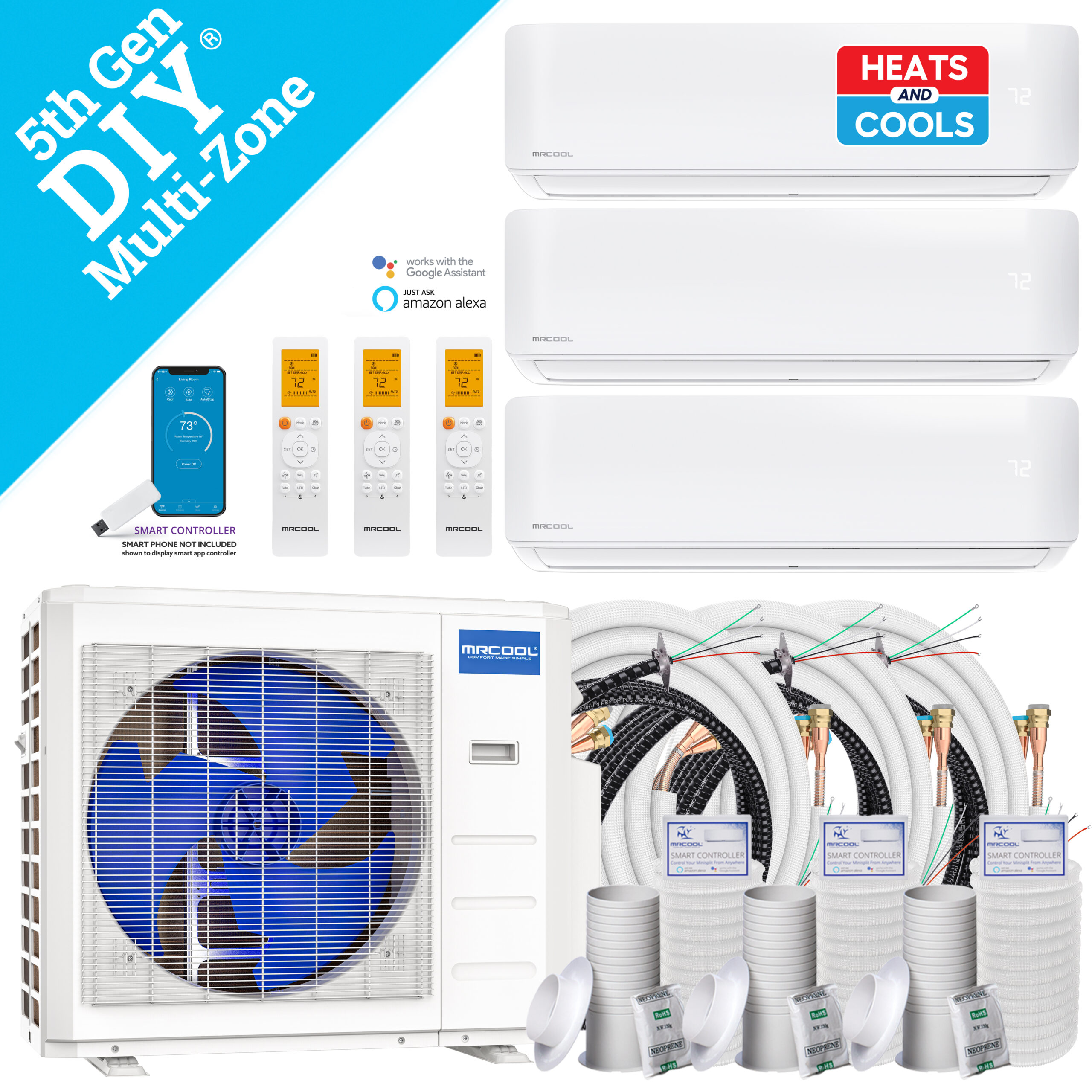 MRCOOL 18k DIY 5th Generation 3 Zone Multi-Zone Mini-Split Condenser 230v yourbargainmart.online Authorized MRCOOL Dealer | Corpus Christi TX | Your Bargain Mart 6 MRCOOL 18k DIY 5th Generation 3 Zone Multi-Zone Mini-Split Condenser 230v Out Door Units Authorized MRCOOL Dealer | Corpus Christi TX | Your Bargain Mart 6