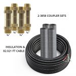 MRCOOL DIY Coupler Kit 3/8 + 5/8 with 75ft Communication Wire
