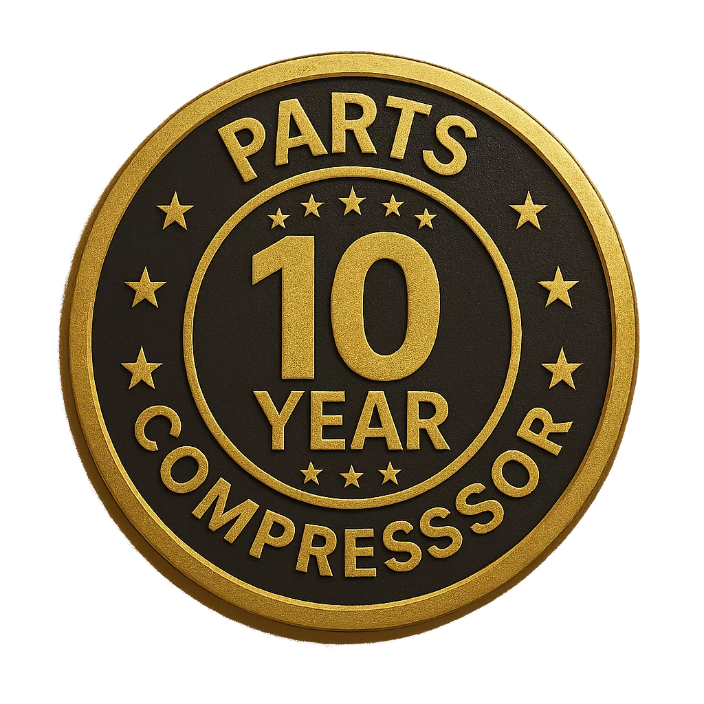 10-Year Parts Compressor and Labor Warranty
