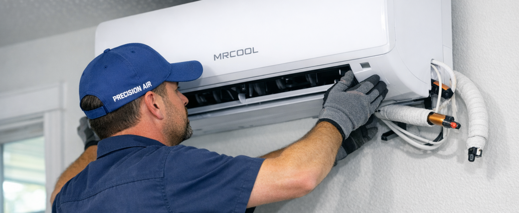MRCOOL AC installation in Corpus Christi