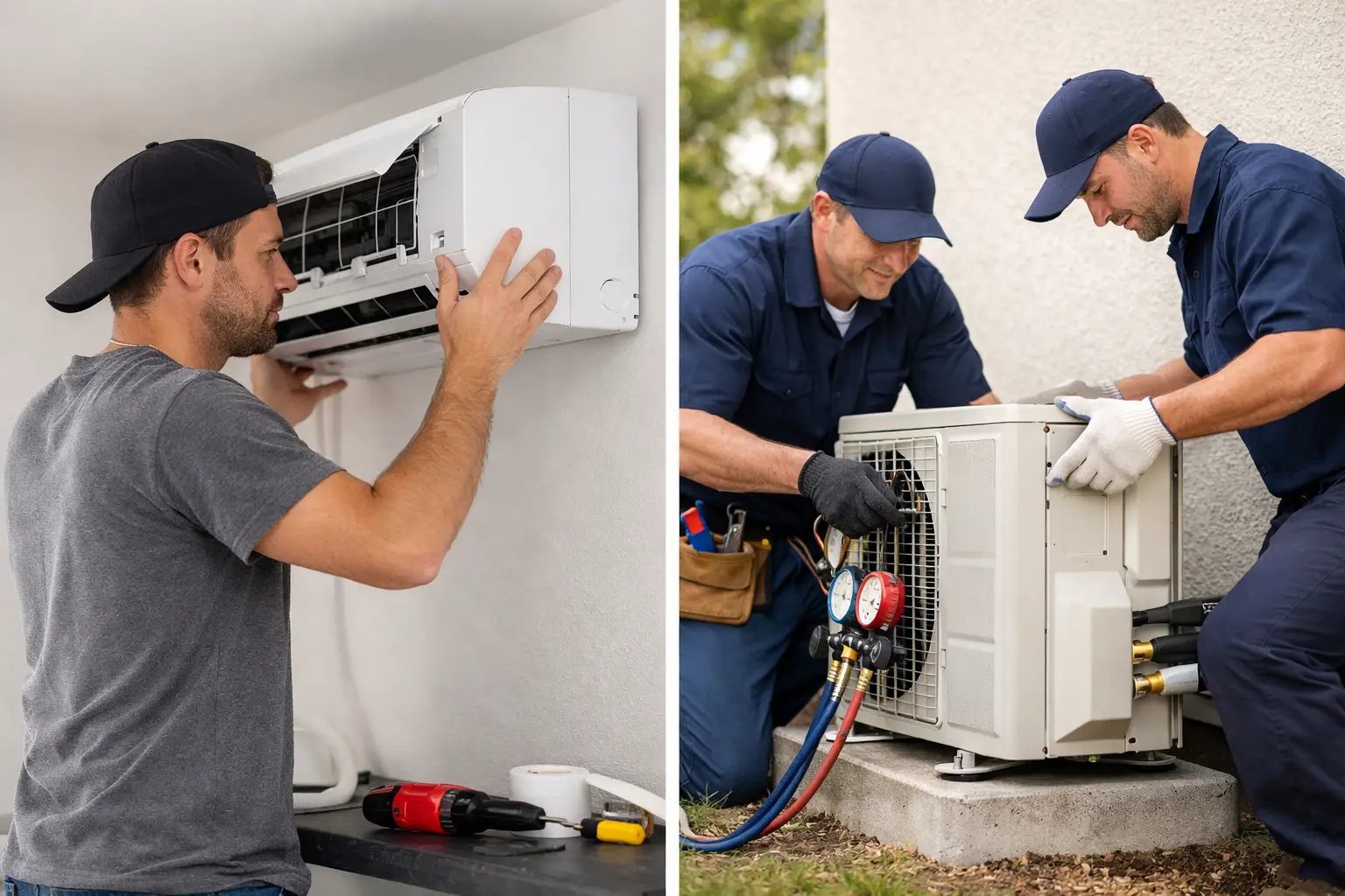DIY Mini Split vs Professional Installation
