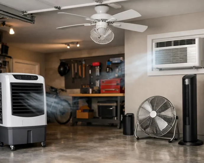 Best Cooling Options for Garages
