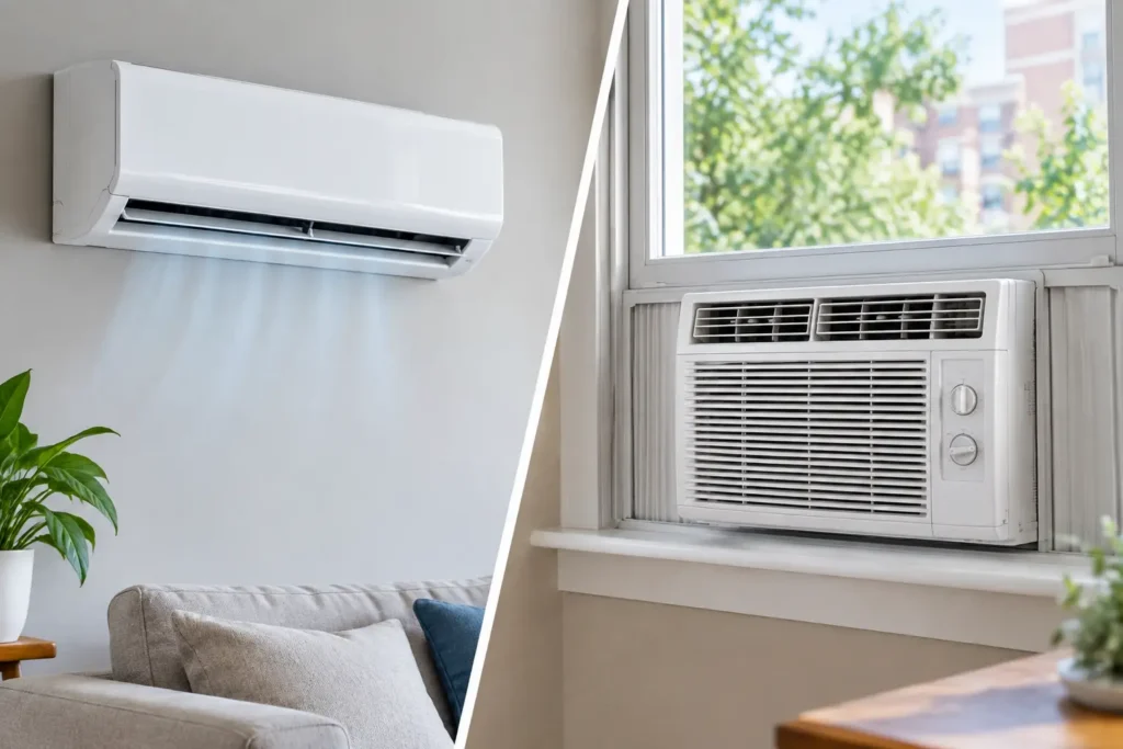 Ductless Heat Pump Versus Window Unit Compared